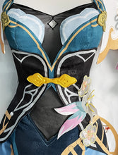 Load image into Gallery viewer, 【Wetrose】In Stock Ruan Mei Cosplay Costume Honkai Star Rail Ruanmei Жуань Мэй Full Set Wig New Year Halloween Qipao Style