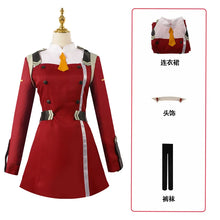 Load image into Gallery viewer, 02 Cosplay Costume Game DARLING DARLING in the FRANXX Zero Two Cosplay Costume Dress Women Cosplay Sexy Dress Headband wig shoes