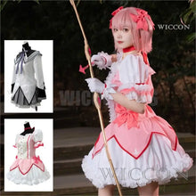 Load image into Gallery viewer, Anime Magical Girl Puella Magi Madoka Magica Cosplay Costumes Akemi Homura Kaname Halloween Costumes for Women Lolita Dress