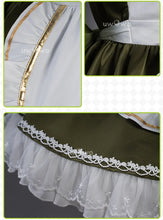 Load image into Gallery viewer, IN STOCK UWOWO Nahida Cosplay Genshin Impact Cosplay Fanart Nahida Cute Maid Cosplay Maid Dress Ice-green Halloween Outfit