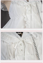Load image into Gallery viewer, IN STOCK UWOWO Anime Mikku Cosplay Costume White Dress Full Set Mikku Chan Halloween Costumes White Dress Outfit