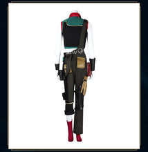 Load image into Gallery viewer, UWOWO Jinx Cosplay Collab Series: Game LOL Arcane S2 Powder/Jinx Buns Hair Alternative Universe AU Cosplay Costume Halloween cos