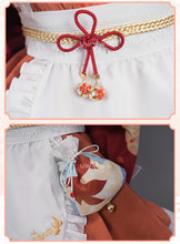 Load image into Gallery viewer, IN STOCK UWOWO Yoimiya Cosplay Maid Costume S-3XL Genshin Impact Fanart Cosplay Yoimiya Cosplay Yoimiya Maid Dress Halloween Cos