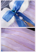 Load image into Gallery viewer, IN STOCK UWOWO Kokomi Cosplay Game Genshin Impact Fanart Kokomi Dragon Princess Cosplay Costume Dress Halloween Costume