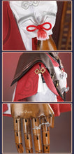 Load image into Gallery viewer, UWOWO Hutao Cosplay Collab Series: Game Genshin impact Hutao Cherries Snow Laden outfit Lantern Rite Cosplay Costume