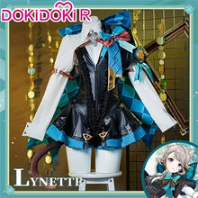 Load image into Gallery viewer, IN STOCK Lynette Cosplay Costume Game Genshin Impact【S-2XL】DokiDoki-R Fontaine Lynette Cosplay Shoes Wig Halloween Plus Size