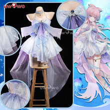 Load image into Gallery viewer, IN STOCK UWOWO Genshin Impact Cosplay Fanart Kokomi Mermaid Cosplay Costume Full Dress Game Costume Halloween Costume