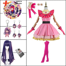 Load image into Gallery viewer, Anime OSHI NO KO Ai Hoshino Cosplay Costume Dress Lolita Skirt Pink Uniform Halloween Carnival Party Clothes