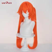 Load image into Gallery viewer, UWOWO Orphie Wig Game Zenless Zone Zero ZZZ Orphie Cosplay Wig Orphie "Magus" Magnusson Wig Orange Hair Long Hair Halloween Wig