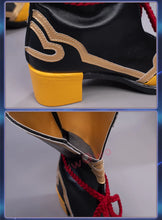 Load image into Gallery viewer, UWOWO Game Genshin Impact Xiangling Exquisite Delicacy Cosplay Cuisine Shoes Customize Boots