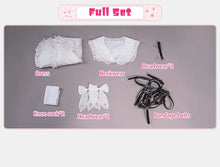 Load image into Gallery viewer, IN STOCK UWOWO Anime Mikku Cosplay Costume White Dress Full Set Mikku Chan Halloween Costumes White Dress Outfit