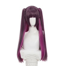 Load image into Gallery viewer, UWOWO Mikari Tachibanaa Wig 2.5 Dimensionall Seduction Niteng0o Jigen no Ririsaa Cosplay Wig Purple Long Hair With Ponytail