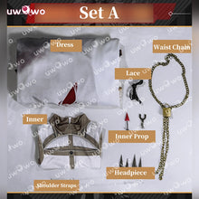 Load image into Gallery viewer, UWOWO Collab Series: Game Identity V “Little girl” Compasso Cosplay Costume With Glasses Halloween Costume