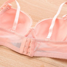 Load image into Gallery viewer, Women Underclothes Young Girl Underwear Bras A B cup Lingerie set With Brief Sexy Lingerie Lace Embroidery Bowknot Bra Sets