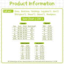 Load image into Gallery viewer, IN STOCK UWOWO Nahida Cosplay Genshin Impact Cosplay Fanart Nahida Cute Maid Cosplay Maid Dress Ice-green Halloween Outfit