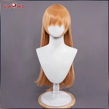 Load image into Gallery viewer, IN STOCK UWOWO NSFW 18+ Original Character Charlotte Nun Figure Sister Cosplay Wig Wig 70cm Orange Hair For Women