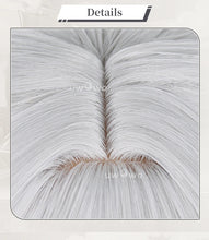 Load image into Gallery viewer, UWOWO Honkai Star Rail Firefly Cosplay Wig Long hair Grey Blue 60CM Hair Wig