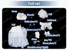 Load image into Gallery viewer, PRE SALE UWOWO Cheshire Cosplay Game Azur Lane Cheshire Oath Wedding Dress Bride Boudoir Cosplay Costume Halloween Costume