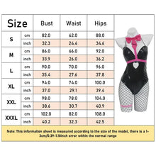 Load image into Gallery viewer, Miku Rabbit Hole Cosplay Wig Black Patent Leather Bunny Girl Sexy Cute Halloween Cosplay Costumes Headdresses Clothes Bows G # 1