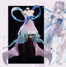 Load image into Gallery viewer, IN STOCK UWOWO Kokomi Cosplay Game Genshin Impact Fanart Kokomi Dragon Princess Cosplay Costume Dress Halloween Costume