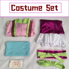Load image into Gallery viewer, New Maomao Cosplay Costume Wig Anime The Apothecary Diaries Pink Dress Halloween Party for Women
