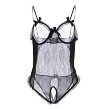 Load image into Gallery viewer, Sexy Bodysuit Lingerie For Women Lace Erotic Babydoll Bodysuit Open Bra Crotchless Teddy Erotic Dress For Sex Lenceria Costumes
