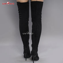 Load image into Gallery viewer, UWOWO Nierr: Automataa 2B Reincarnationn Alternatee Battler Cosplay Shoes Boots High-Tube Boots Halloween Cosplay