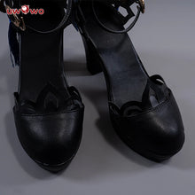 Load image into Gallery viewer, UWOWO Genshin Impact Keqing Cosplay Shoes New Skin Uniform Lantern Rite Outfit Ke Qing Formal Dress Game Halloween High-Heels