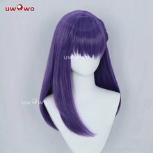Load image into Gallery viewer, UWOWO Sakura Wig Game Fateee/Stayy Nightt HF 3 spring song Sakura Matou Dress Cosplay Wig Long Purple Hair Halloween Wig