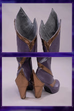 Load image into Gallery viewer, UWOWO League of Legends/LOL Coven Ahri Cosplay Shoes Women Footwear High Boots Halloween Cosplay Footwear Boots