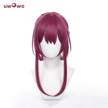 Load image into Gallery viewer, UWOWO Honkai Star Rail Kafka Cosplay Wig Red Purple Long Hair Heat Resistant Halloween Cosplay Wigs
