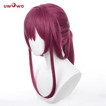 Load image into Gallery viewer, UWOWO Honkai Star Rail Kafka Cosplay Wig Red Purple Long Hair Heat Resistant Halloween Cosplay Wigs