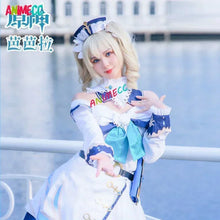 Load image into Gallery viewer, ANIMECC in Stock Genshin Impact Barbara Cosplay Costume Wig Anime Game Princess Dresses Lolita Maid Halloween Clothes for Women