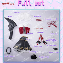 Load image into Gallery viewer, IN STOCK UWOWO Ame Cosplay Game Needyy Streamerr Overloadd Ame-Chan Magical Girl Fanart Cosplay Costume Halloween Costume
