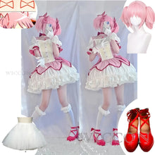 Load image into Gallery viewer, Unisex Anime Cos Puella Magi Madoka Magica Kaname Madoka Cosplay Costumes Halloween Christmas Party Sets Uniform Suits