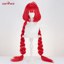 Load image into Gallery viewer, UWOWO Ukinami Yuzuha Wig Game Zenless Zone Zero ZZZ Ukinami Yuzuha Cosplay Wig Red Hair Long Hair Halloween Wig