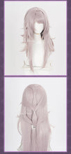 Load image into Gallery viewer, UWOWO Herta Wig Game Honkai: Star Rail Cosplay Herta Cosplay Wig Long Gray-Pink Long Hair Heat Resistant