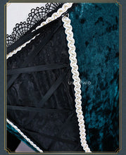 Load image into Gallery viewer, UWOWO Collab Series: Ciell Cosplay Anime Black Bulterr Ciell Sieglinde Sullivan Emerald Witch Gown Cosplay Costume