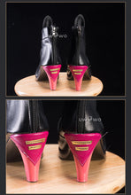 Load image into Gallery viewer, UWOWO Carlotta Shoes Game Wuthering Waves Carlotta Montelli Cosplay Shoes Black shoes Woman Size 36-43