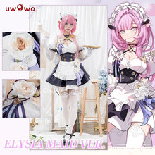 Load image into Gallery viewer, IN STOCK UWOWO Elysia Cosplay Maid Dress Game Honkai Impact 3rd: Elysia Maid Costume Miss Pink Elf Dress Cosplay Costume