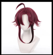 Load image into Gallery viewer, IN STOCK UWOWO Game Genshin Impact Cosplay Wig Shikanoin Heizou Wig 50 CM Short Hair Heat Resistant