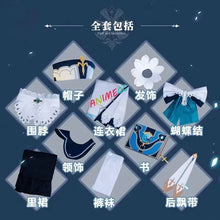 Load image into Gallery viewer, ANIMECC in Stock Genshin Impact Barbara Cosplay Costume Wig Anime Game Princess Dresses Lolita Maid Halloween Clothes for Women