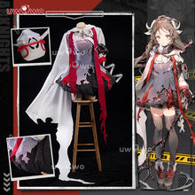 Load image into Gallery viewer, IN STOCK UWOWO Eyjafjalla Cosplay Game Arknightss Eyjafjalla Sheep Cosplay Costume with Mask Halloween Costumes