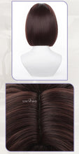 Load image into Gallery viewer, IN STOCK UWOWO Honkai Star Rail Cosplay Xueyi Wig Short Brown Hair Heat Resistant For Women Halloween Cosplay Wear