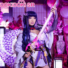 Load image into Gallery viewer, IN STOCK Raiden Shogun Baal Cosplay Game Genshin Impact Cosplay Costume DokiDoki-SR Shogun Baal Costume Raiden Ei Halloween