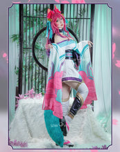 Load image into Gallery viewer, IN STOCK UWOWO LOL Ahri Cosplay Costume League of Legends Spirit Blossom Cosplay Ahri New The Nine-Tailed Foxx Halloween Oufit