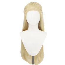 Load image into Gallery viewer, UWOWO Evelynn Wig Game League of Legends/LOL Coven Evelynn Cosplay Wig Lace wig Lace hair Long Hair Yellow Hair 90CM New Style