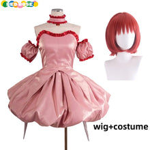 Load image into Gallery viewer, Anime Tokyo Mew Mew Momomiya Ichigo Cosplay Costume Mew Ichigo Wig Pink Lolita Fluffy Skirt Woman Lovely Kawaii Halloween Suit