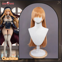 Load image into Gallery viewer, IN STOCK UWOWO NSFW 18+ Original Character Charlotte Nun Figure Sister Cosplay Wig Wig 70cm Orange Hair For Women