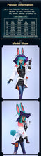 Load image into Gallery viewer, UWOWO Collab Series: LOL Aurora Witch Bunny Champion Cosplay Costume With Tail and Hat Halloween Costume